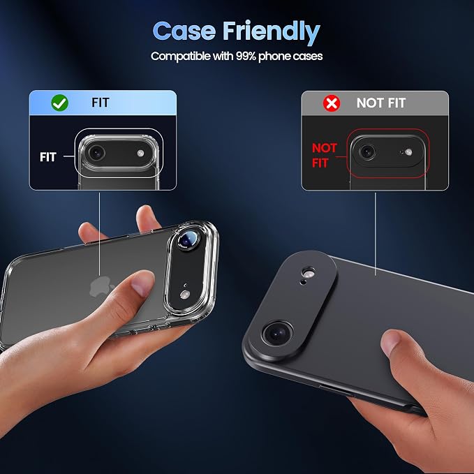 CACOE Camera Lens Protector for iPhone Air - Image 6