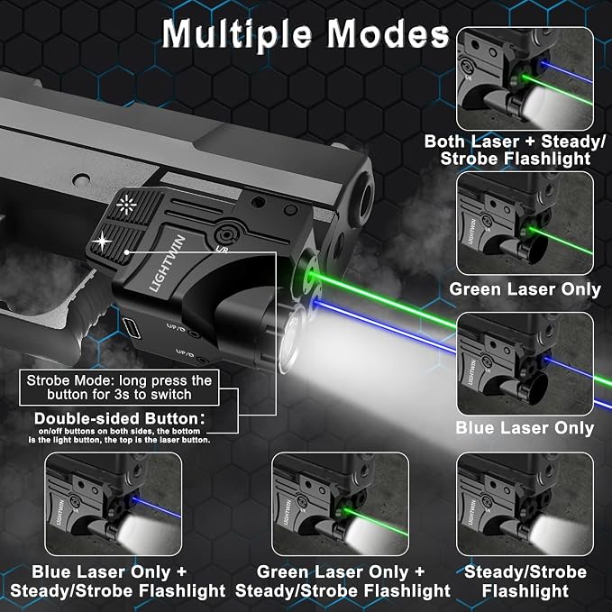 Red/Green/Blue/Purple Laser Beams - Image 4