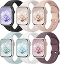 6 Pack Sport Bands Compatible by HEARTBOOM
