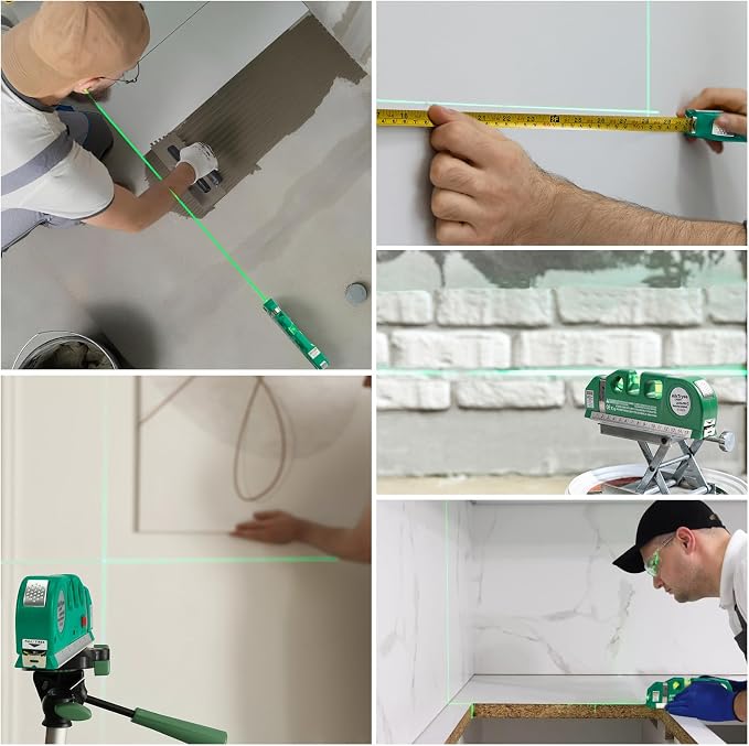Level Tool Laser Level Leveler tool Cross Line Vertical and Horizontal Line - Image 7