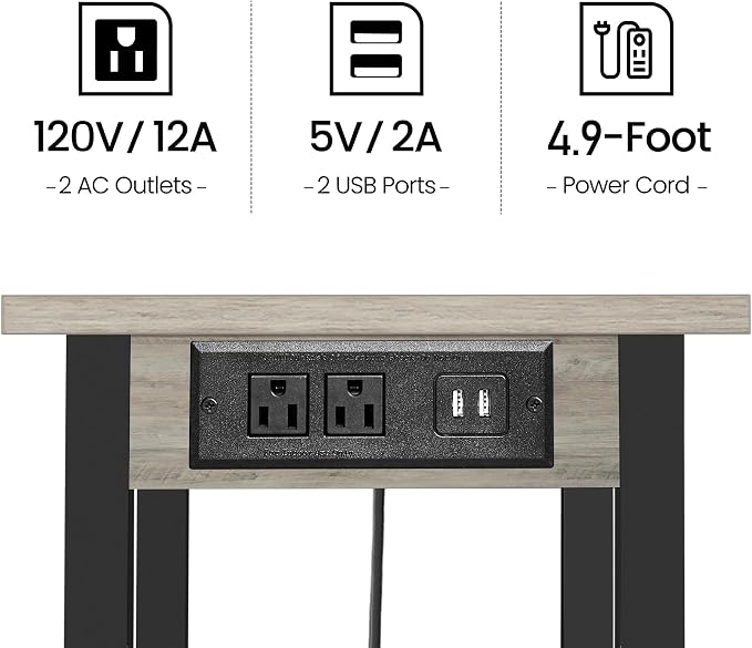 TUTOTAK 3 Tier Printer Stand, Rolling Printer Cart - Image 6