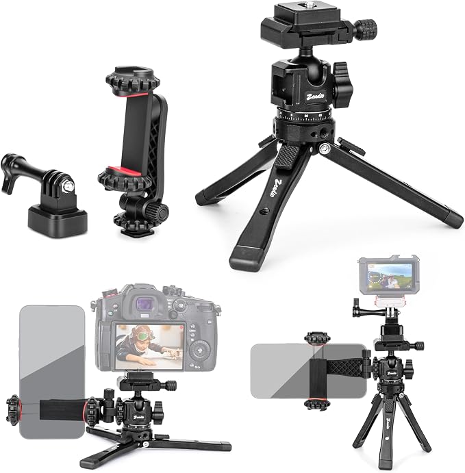 Zeadio Heavy Duty Metal Tripod Kit by Zeadio