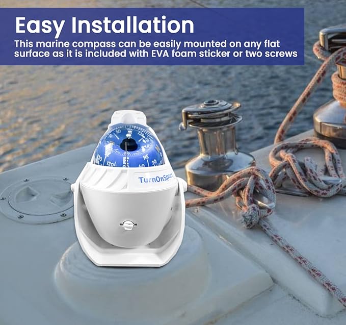 Boat Compass Dash Mount Flush - Image 6