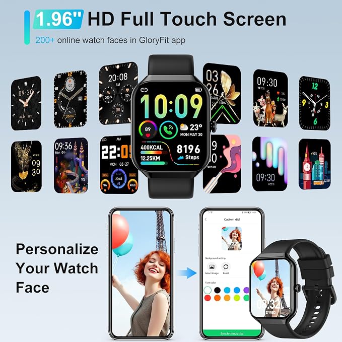Smart Watch, 1.96"HD Smartwatch - Image 3