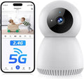 Indoor Security Camera 5G& 2.4GHz WiFi, Pan/Tilt Baby Camera by Unknown