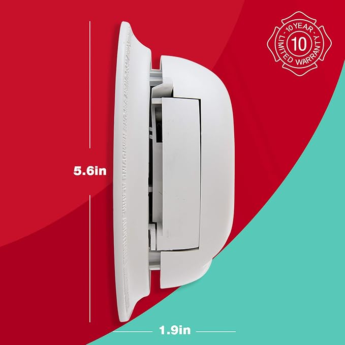 FIRST ALERT BRK SC9120B-3 Hardwired Smoke and Carbon Monoxide Detector - Image 7