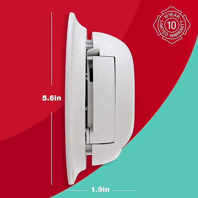 First Alert BRK SC9120B-12 Hardwired Smoke and Carbon Monoxide Detector - Image 3
