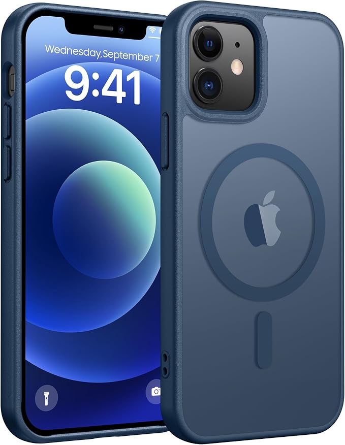 FNTCASE for iPhone 13 Mini Case: for iPhone 12 Mini Case Translucent Matte by FNTCASE