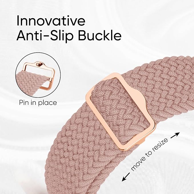 6 Pack Braided Stretchy Bands Compatible - Image 2