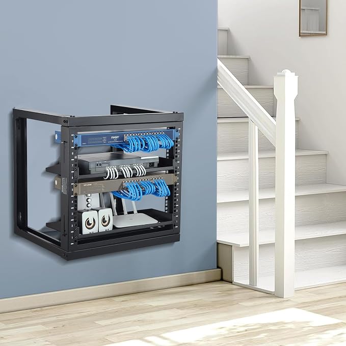 VEVOR 9U Server Rack, Wall Mount Network Rack - Image 8