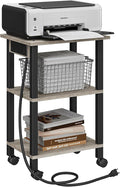 TUTOTAK 3 Tier Printer Stand, Rolling Printer Cart by ChoosetutotakFurnitureBuildYourCozyHome