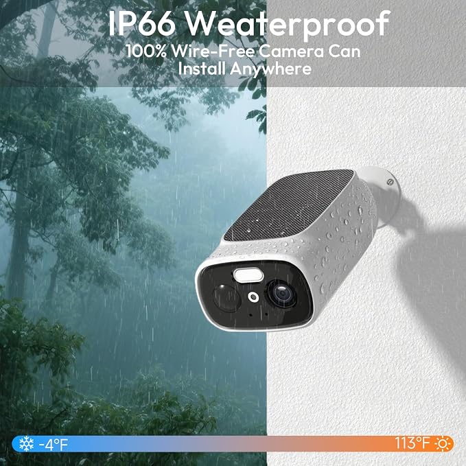 2pcs 2.4G/5G WiFi Cameras for Home Security - Image 3