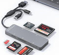 SD Card Reader Memory Stick pro Duo Adapter - 5 in 1 SD/TF/CF/MS/XD Card Reader by Ardaddyn