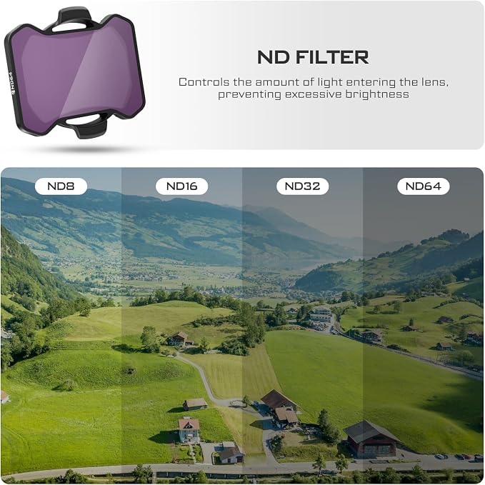 Freewell Standard Day 4Pack ND8, ND64 Filters - Image 3