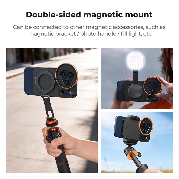 K&F CONCEPT Double-Sided Magnetic Lens Filter Mount Adapter, Compatible - Image 4