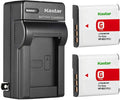Kastar 2-Pack NP-BG1 Battery and AC Wall Charger Replacement by Kastar