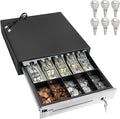 HK SYSTEMS 16inch "Stainless Steel" Front Heavy Duty POS "USB" Interface Cash by HKSYSTEMS
