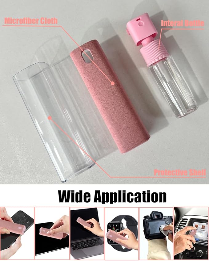 Screen Cleaner Spray and Wipe Car Accessories - Image 2