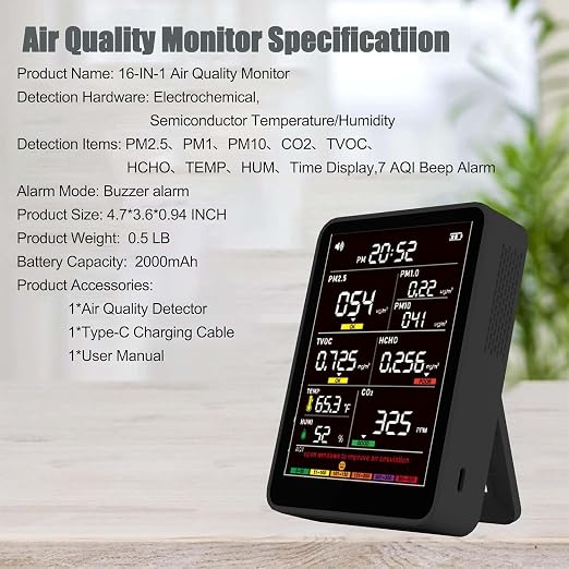 Professional Indoor Air Quality Monitor - Image 6