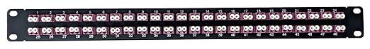 Ultra Spec Cables 1U 48port High Density Patch Panel, Loaded - Image 2