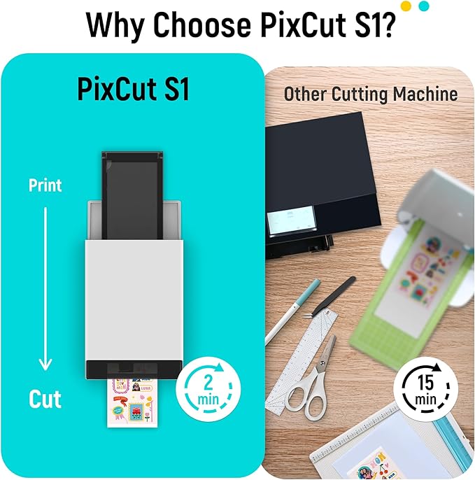 Liene PixCut S1 Color Sticker Printer & Cutting Machine - Image 2
