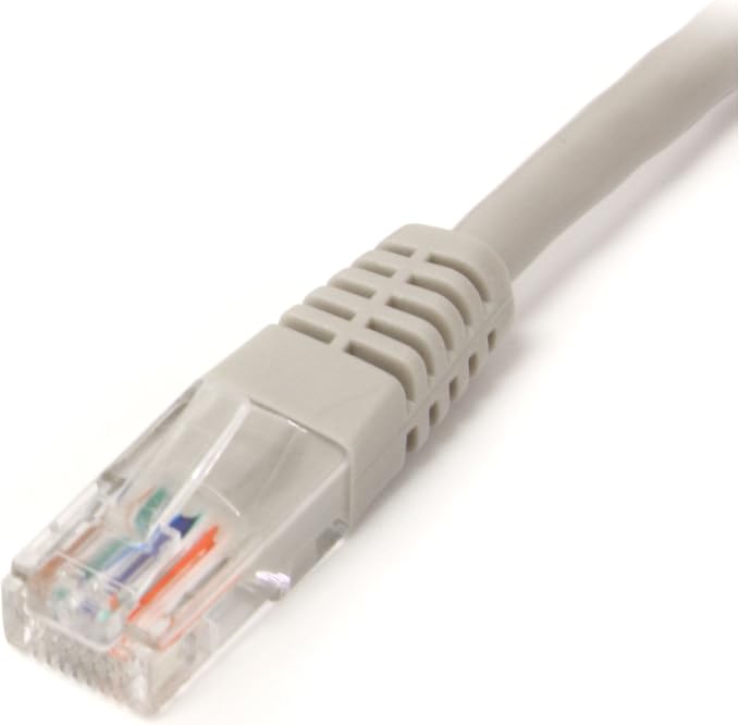 STARTECH.COM 25 FT Gray Molded CAT5E UTP Patch Cable - Image 2