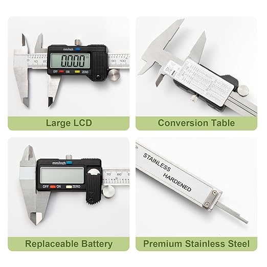 Digital Caliper 0-8" Measuring Tool - Image 7