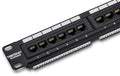 TRENDnet 24-Port Cat6 Unshielded Patch Panel, Wallmount or Rackmount, Compatible by TRENDnet