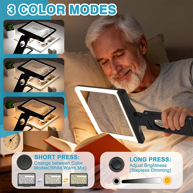 30X 6X Rechargeable Magnifying Glass - Image 3