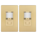 TOPGREENER Occupancy/Vacancy PIR Motion Sensor Light Switch, Learning Function by TOPGREENER