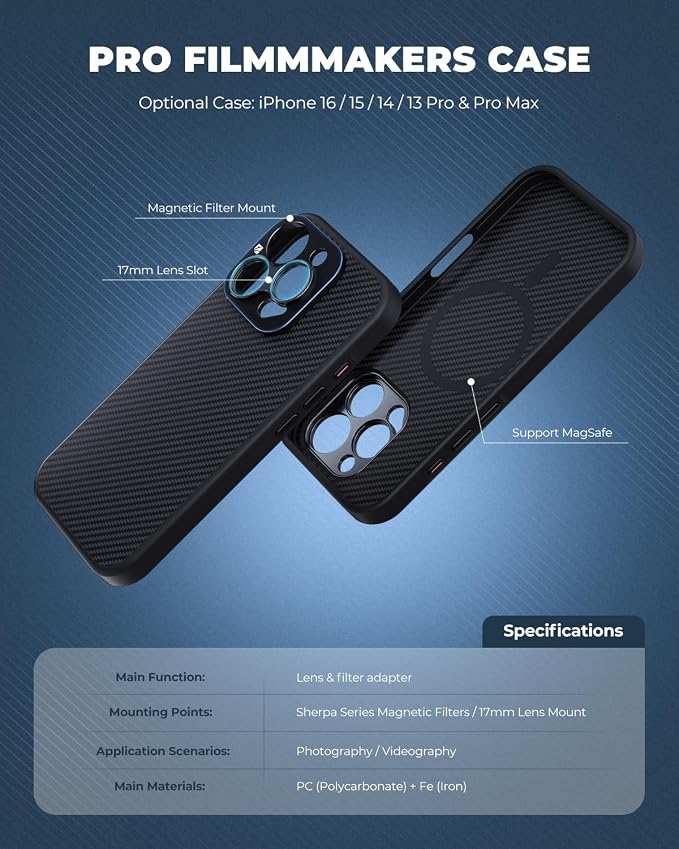 FREEWELL Pro Filmmaker Case for iPhone 13 Pro - Image 3