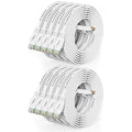 Cat 6 Ethernet Cable 5ft Flat Internet Network Cables by CableGeeker