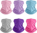 Geyoga 6 Pieces Summer UV Protection Cooling Neck Gaiter Face Clothing Neck by Geyoga
