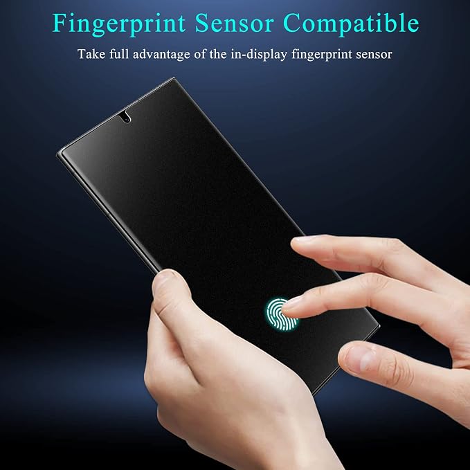LYWHL Anti-Spy Anti-Glare Full Adhesive Flexible Film + Camera Lens Glass - Image 3