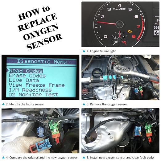 Oxygen Sensor Compatible with Enclave Camaro Colorado Equinox Impala Traverse - Image 6