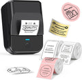 PM240 Label Maker Machine with 3 Tapes, Set 1 by TYPONOS