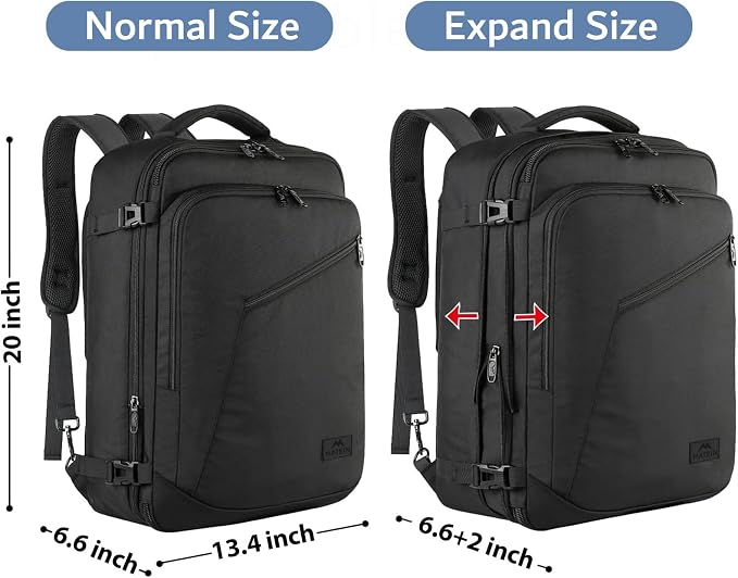 MATEIN Large Travel Backpack, Carry on Backpack - Image 5