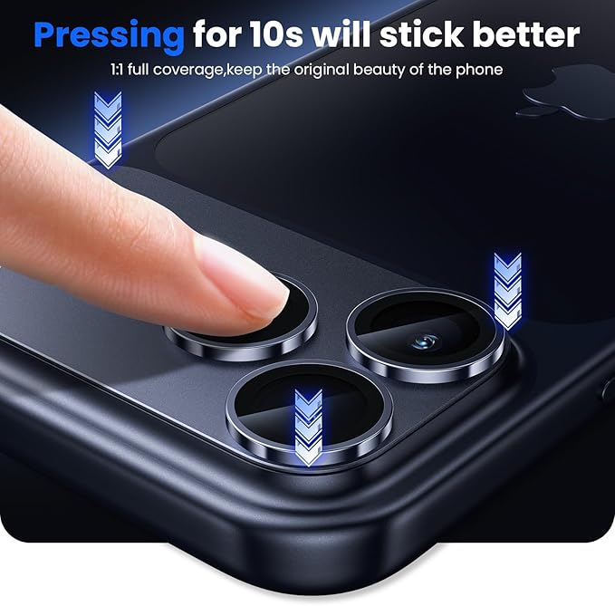 WSKEN for iPhone 17 Pro Max Camera Lens Protector - Image 5