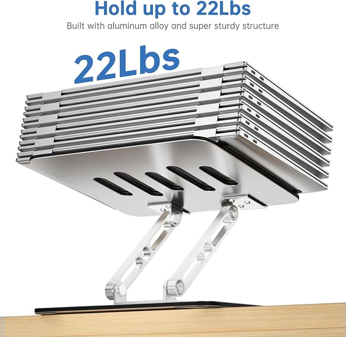 Laptop Stand for Desk Adjustable Computer Stand - Image 3