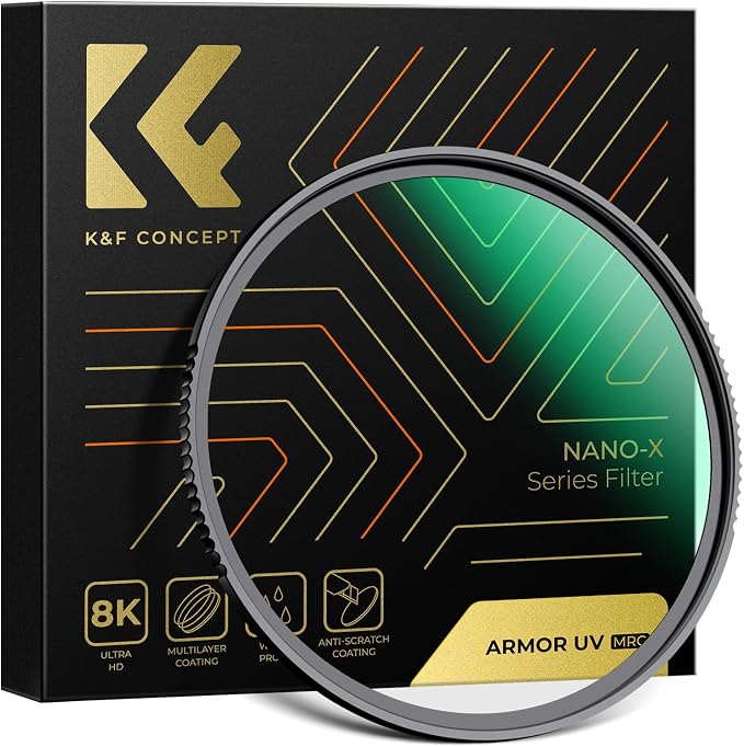 K&F CONCEPT 40.5mm Explosive-Proof MCUV Lens Protection Filter 28 Multi-Layer by KFCONCEPT
