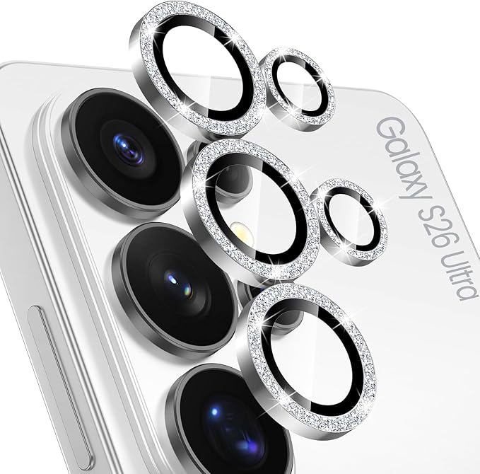 Tensea (3+2PCS Compatible with Samsung Galaxy S26 Ultra Camera Lens Protector by Tensea