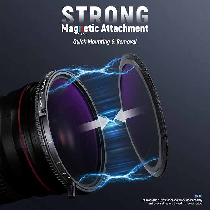NEEWER True Colors 82mm Variable ND2-32 & CPL - Image 6