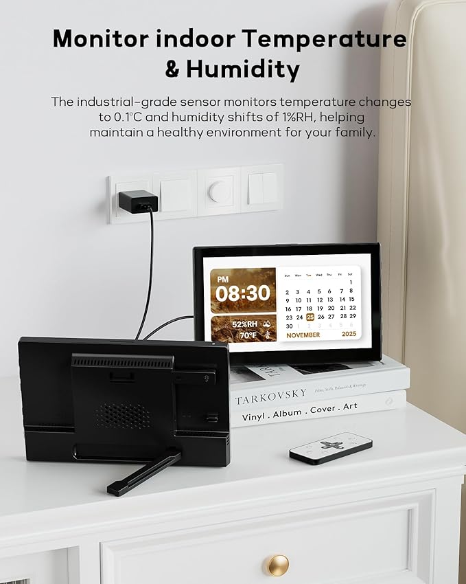Mesqool 10.1" Dementia Clock for Seniors - Image 5