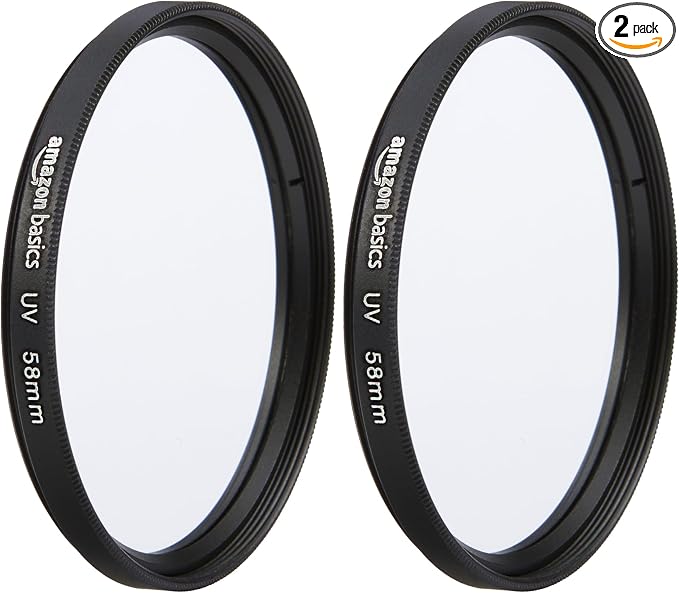 Amazon Basics UV Protection Camera Lens Filter, Scratch Resistant, Photography by AmazonBasics