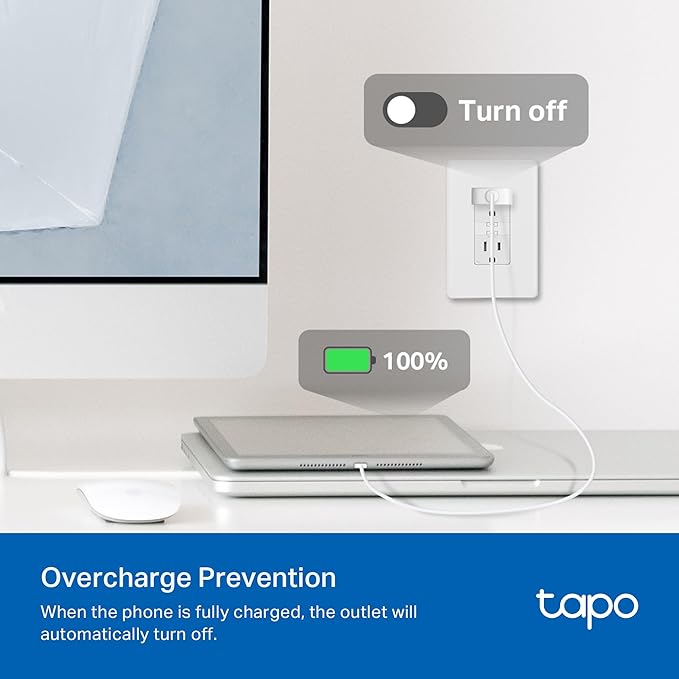 TP-Link Tapo Smart Plug Mini, Matter Compatible, Compatible - Image 6