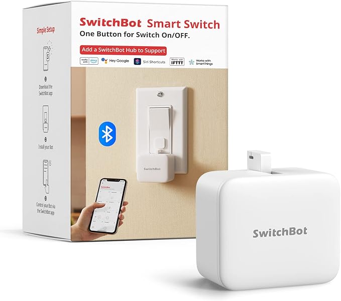 Switchbot Smart Switch Button Pusher – Fingerbot by SwitchBot