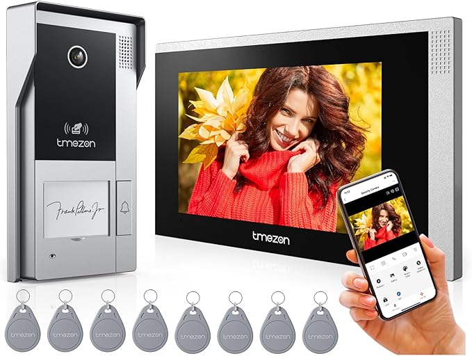 TMEZON WiFi Video Intercom System Doorbell by TMEZON