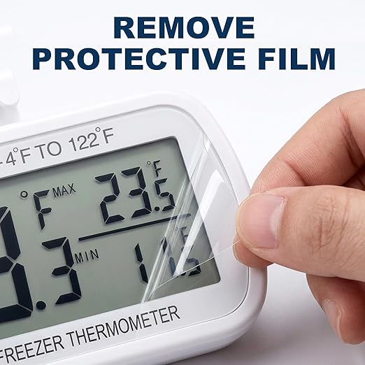 Waterproof Refrigerator Fridge Thermometer, Digital Freezer Room Thermometer - Image 5