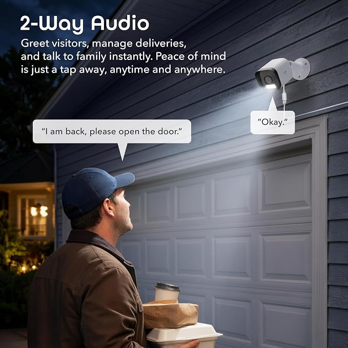 Geeni Hawk 3 4MP Smart Outdoor Security Camera 2-Pack – 2K Ultra HD WiFi - Image 7