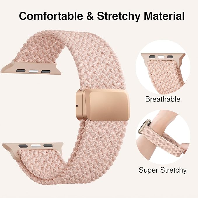 Braided Stretchy Band Compatible - Image 3